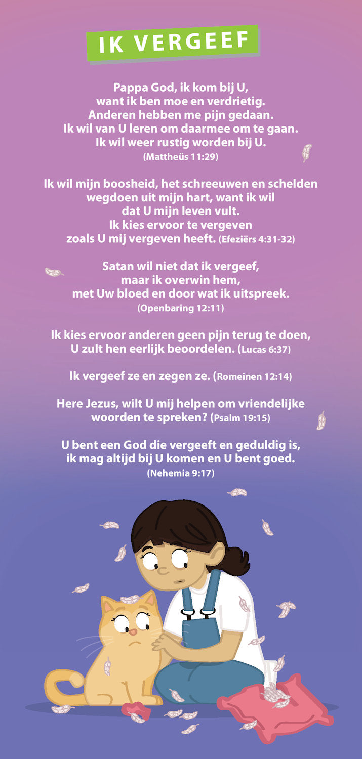 Proclamatiekaart Ik vergeef van Derek Prince Ministries