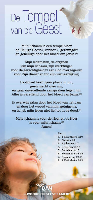 Proclamatiekaart Tempel van de Heilige Geest