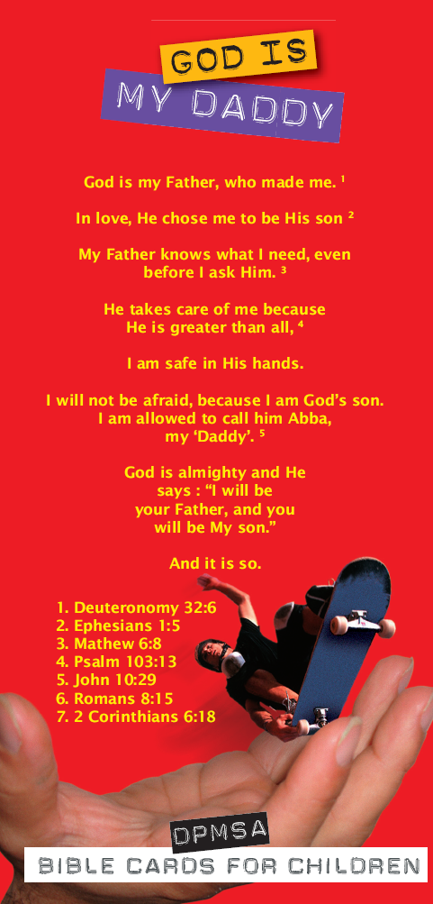God is mijn pappa (jongens)