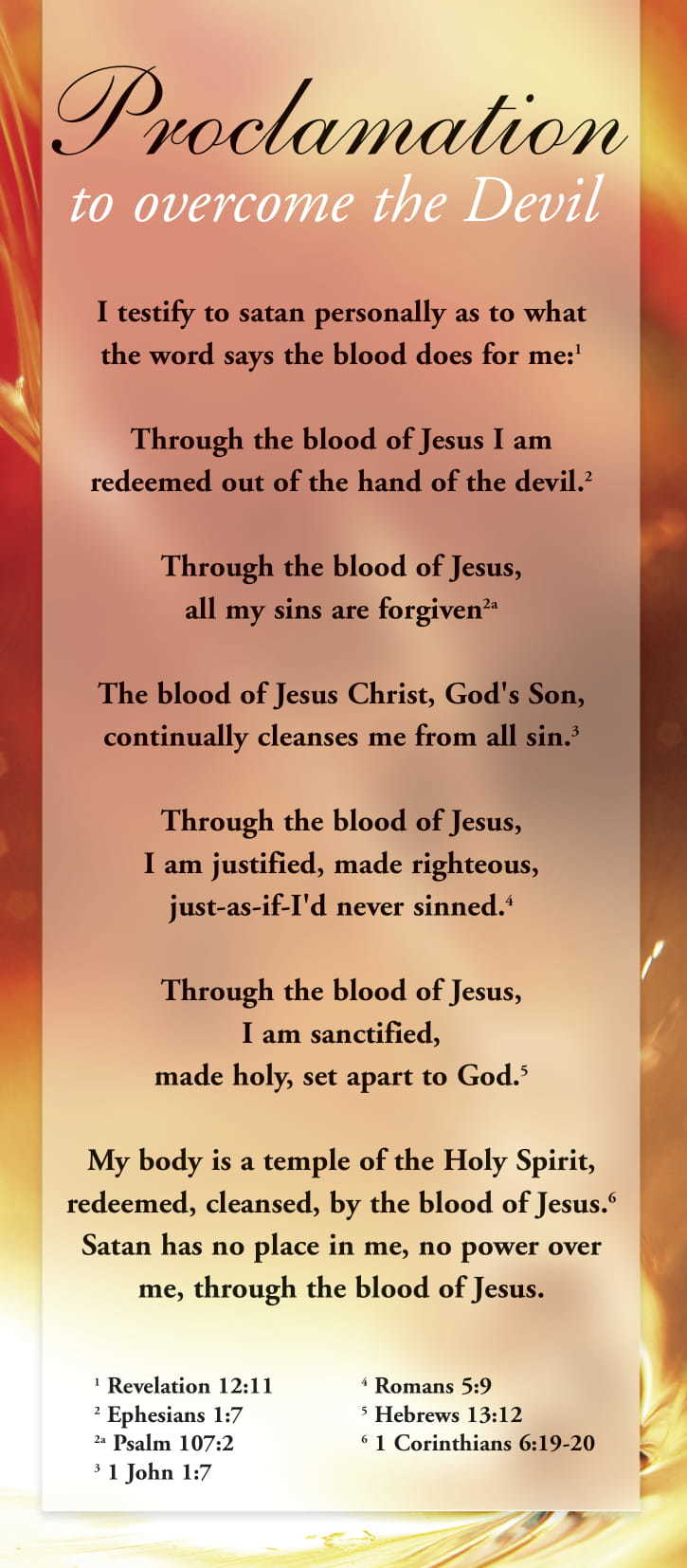 Alleen het bloed van Jezus